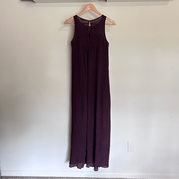 MADEWELL Silk Blend Maxi Dress XS - Picture 7 of 8